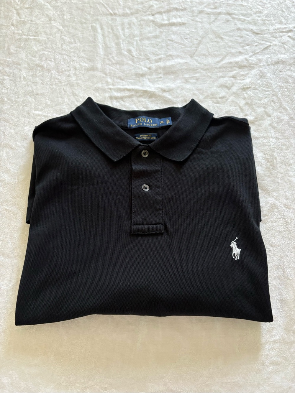 Ralph Lauren Black Poli